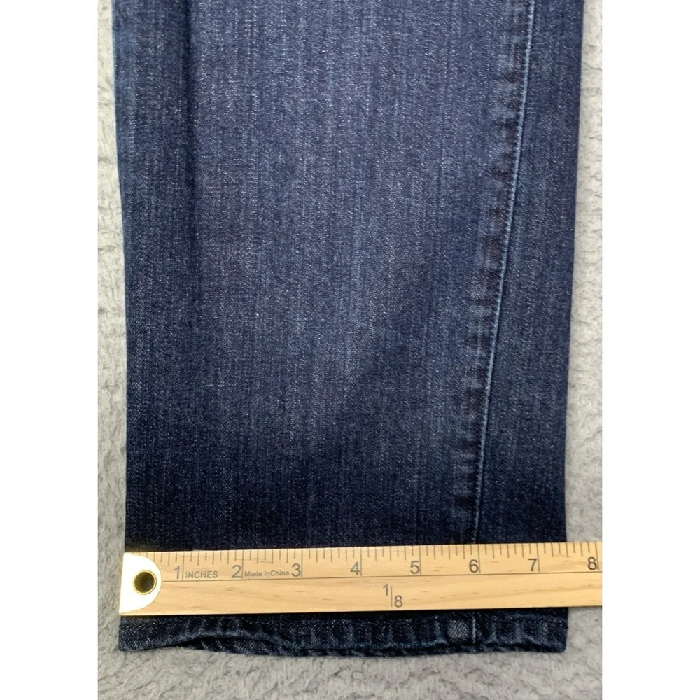 John Varvatos Jeans Mens Size 36 Bowery Slim Straight Dark Wash Cotton Blend